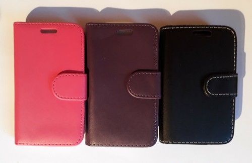 Book style leather flip - pu,