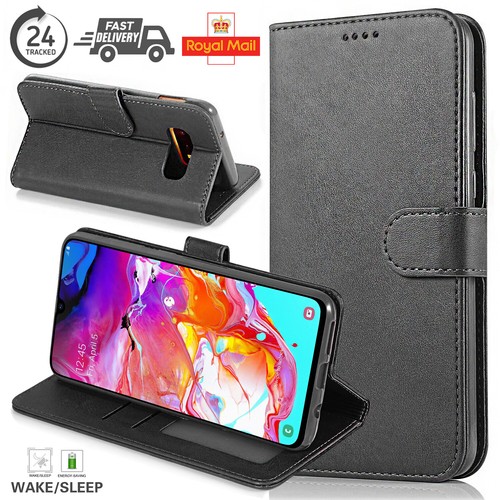 Leather mobile phone wallet - leather,