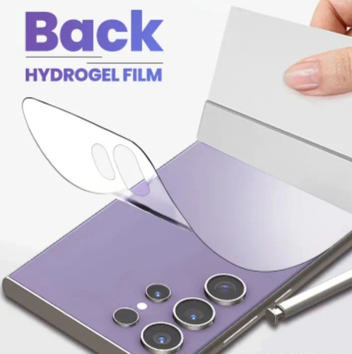 Pack hydrogel film back - of,